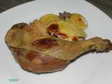 Cuisse de canard et son gratin dauphinois aux champignons