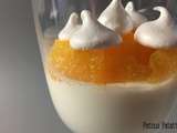 Panna cotta fleur d’oranger et orange