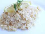 Risotto au citron et romarin