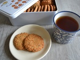 Biscuits flocons d'avoine, pépites de chocolat