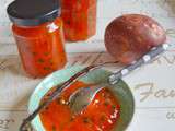 Confiture de papaye et fruits de la passion au sucre vanillé maison