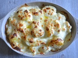 Gratin de chou fleur, pomme de terre, oeuf dur de mon enfance