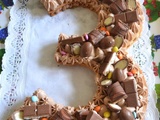 Number cake kinder 3 ans