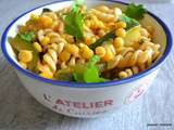 One pot pasta aux courgettes, poivron et chana dal