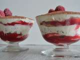 Tiramisu stracciatella banane-fruits rouges