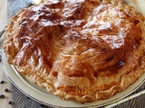 Galette des rois poires chocolat vegan