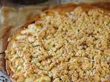 Tarte aux pommes crumble – Vegan