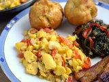 Ackee and saltfish - Aki et morue salée, plat national de la Jamaïque