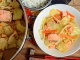 Chanchan Yaki - Saumon aux légumes d'automne et miso, spécialité d'Hokkaido