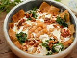 Fattet hummus - Fatteh aux pois chiches, recette de Syrie et autour