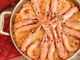 Fideuà - Comme une paella de pâtes, spécialité de la ville de Gandia