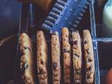 Biscuits complets au miel et pépites de chocolat