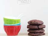 Cookies tout chocolat et okara de noisettes *sans gluten