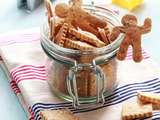 Crackers à la farine de maïs et herbes de Provence