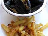 Moules bretonnes au curry & frites maison