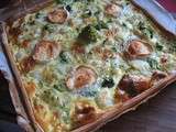 Quiche verte vegetarienne