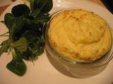 Souffle de semoule au comte et haddock