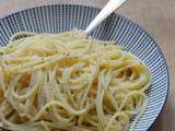 Cacio e pepe... à la mode sarde {Pecorino sardo et poivre}