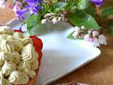 Tartelettes aux fraises et Crème pistache mascarpone