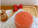 Smoothie Fraise et Rhubarbe