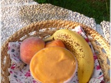 Smoothie Pêche, Abricot et Banane