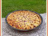 Tarte aux cerises et abricots