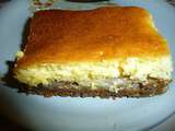 Cheese cake a la poire