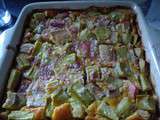 Clafoutis a la rhubarbe