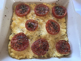 Polenta gratinee a la tomate