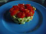 Tartare d avocat au saumon