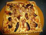 Tarte a l oignon -tomate-jambon