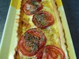 Tarte a la tomate et au fromage