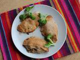 Chaussons au fromage et champignons - Empanadas