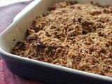 Crumble pommes-noisettes