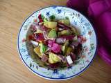 Salade endive - pomme - avocat