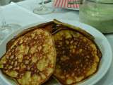 Blinis au fromage de chèvre et flocons de quinoa