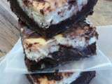 Brownies cheesecake (mi brownie-mi gâteau au fromage) ig bas