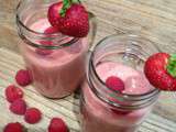 Smoothie aux fruits rouges