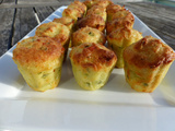 Cannelés au basilic et au parmesan pour l'apéritif