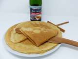 Crêpes au cidre (sans lactose)