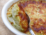 Gratin de courgette au riz et au parmesan