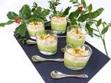 Mousse d'avocat au crabe