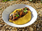 Polenta aux champignons façon Cyril Lignac