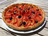 Tarte aux tomates et aux amandes de Yotam Ottolenghi