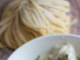 Boulettes de veau, sauce au vin blanc doux