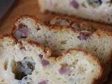 Cake aux lardons & au roquefort