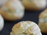 Chouquettes à la crème de Roquefort