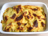 Gratin de chou-fleur et poireau à la béchamel