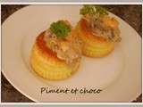 Vol au vent aux fruits de mer