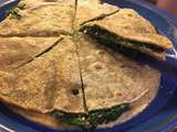 Tortillas au pur épeautre façon quesadillas – Vegan